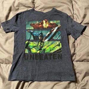Iron Man Captain America Hulk “unbeaten” tee